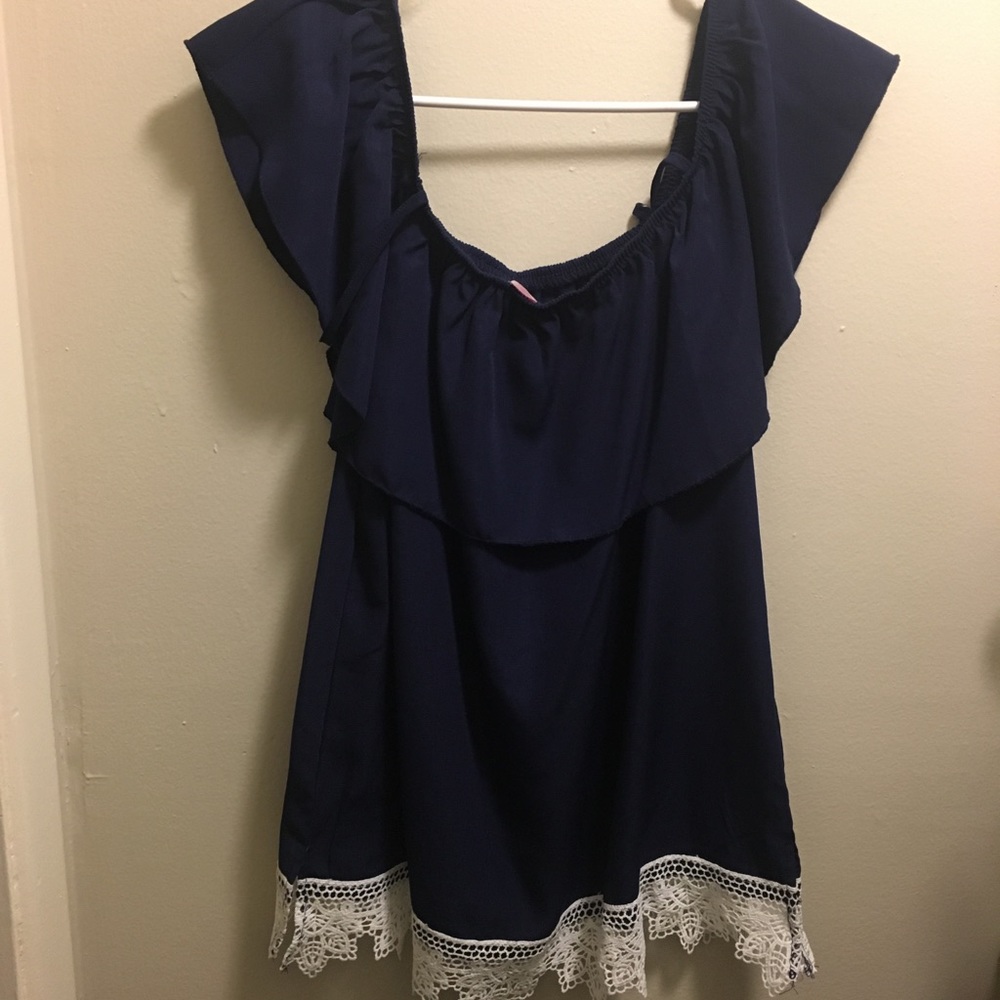 Off the shoulder blouse